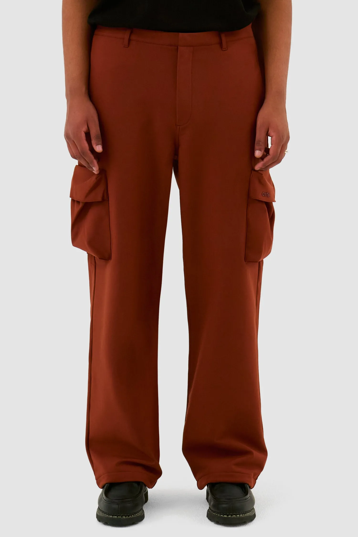 Arte Antwerp Pantalon à poches 3D - Orange Sale