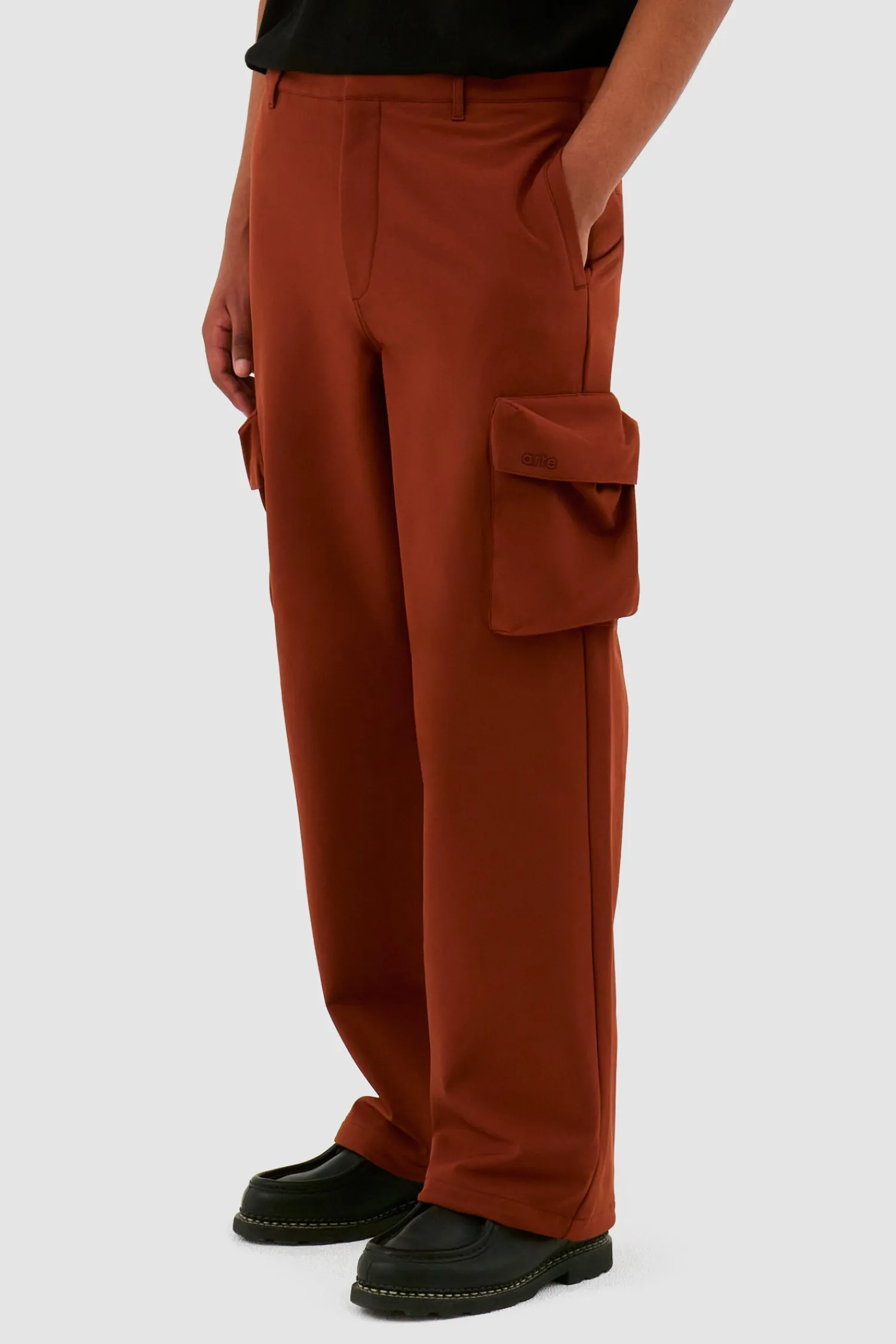 Arte Antwerp Pantalon à poches 3D - Orange Sale
