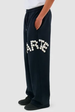 Arte Antwerp Pantalon Crochet Flowers - Navy Marine Best Sale