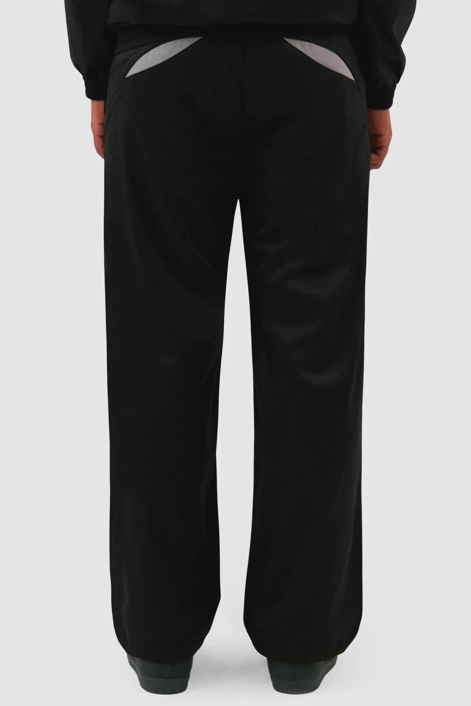 Arte Antwerp Pantalon de survêtement bicolore - Noir Fashion