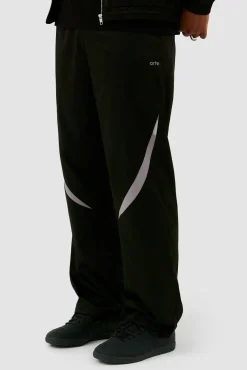 Arte Antwerp Pantalon de survêtement bicolore - Noir Fashion