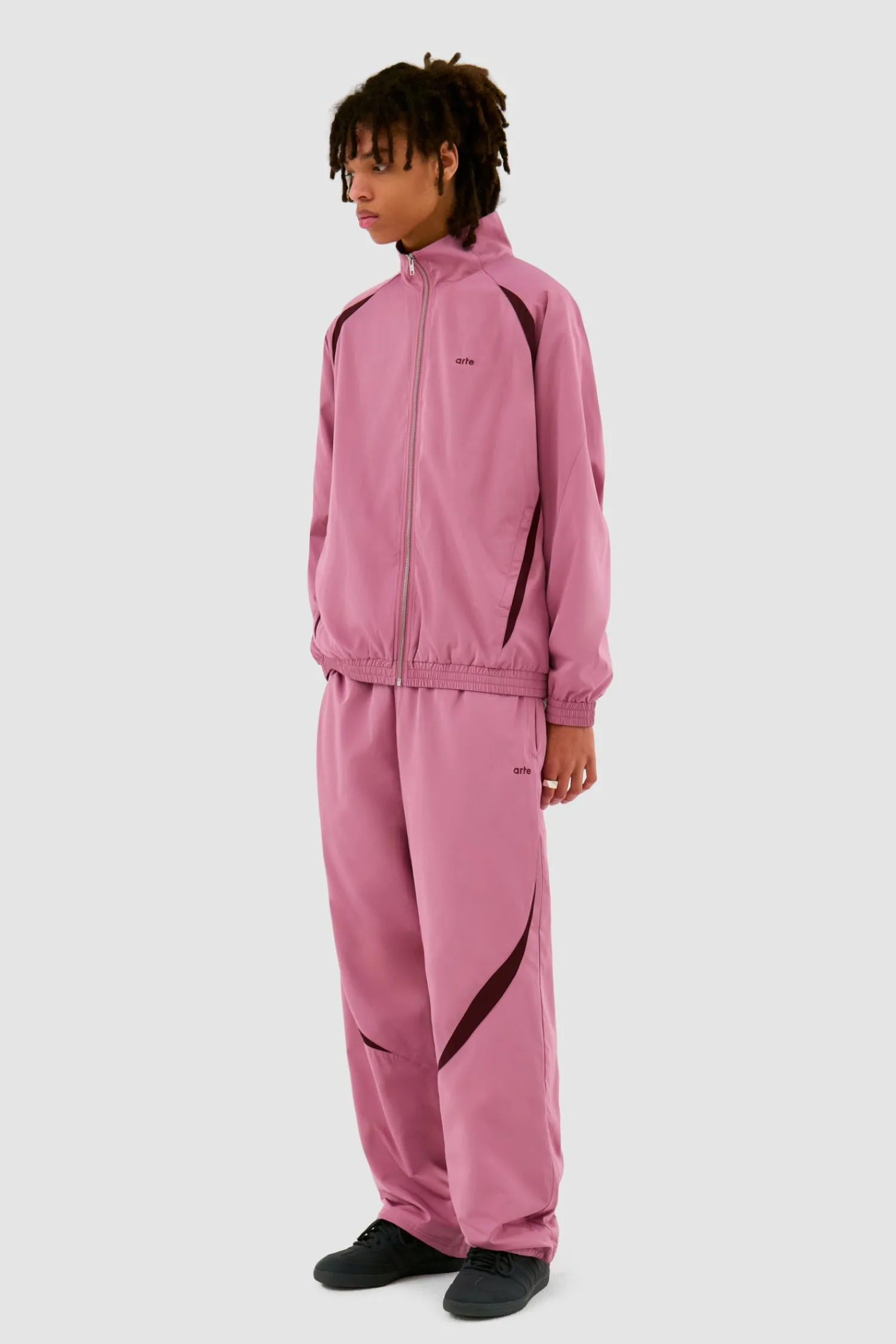 Arte Antwerp Pantalon de survêtement bicolore - rose Sale