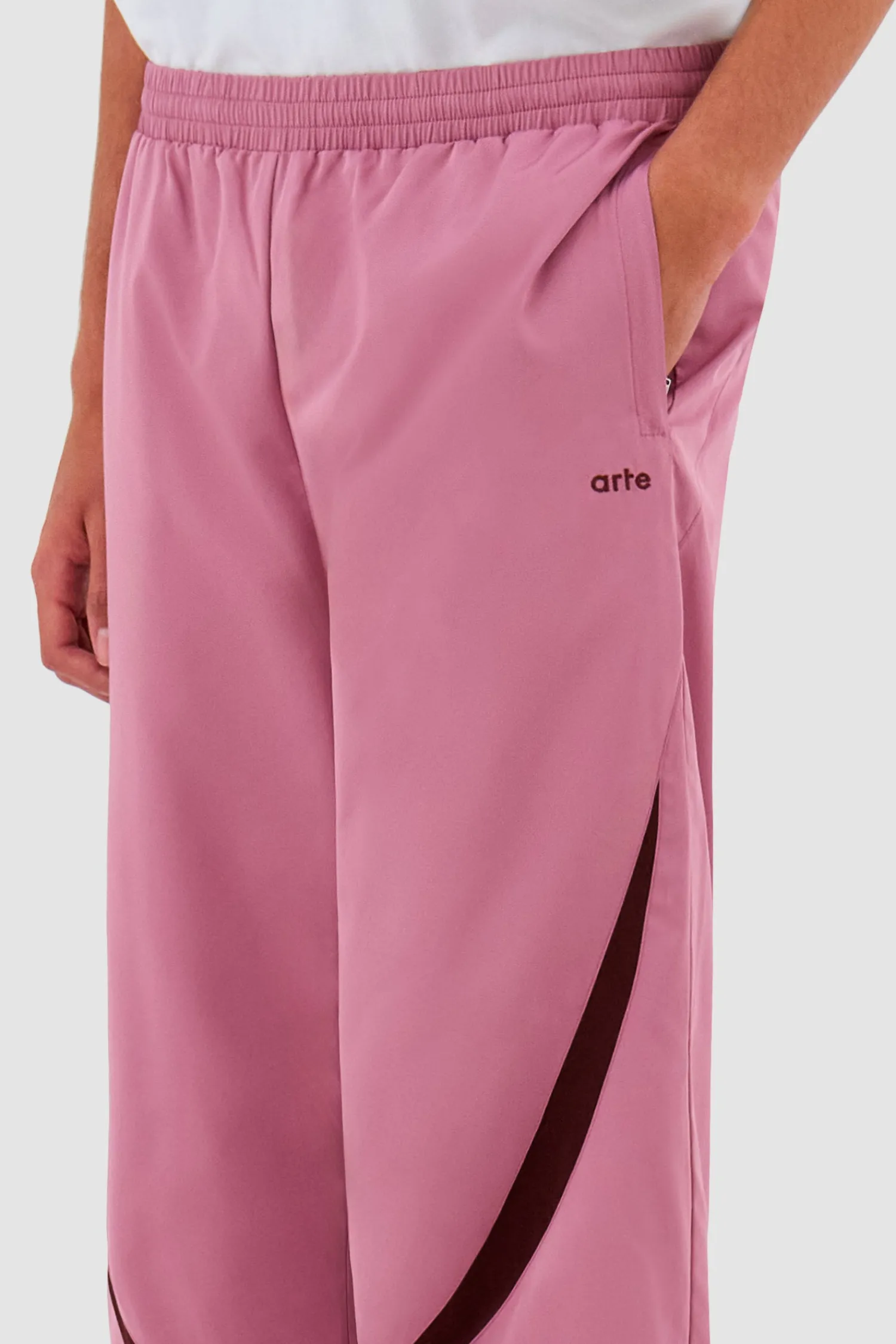 Arte Antwerp Pantalon de survêtement bicolore - rose Sale