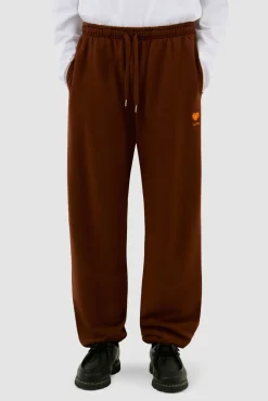 Arte Antwerp Pantalon de survêtement Heart Flower - marron Best