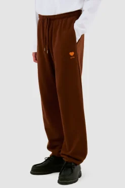 Arte Antwerp Pantalon de survêtement Heart Flower - marron Best