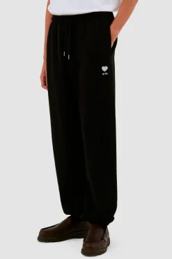 Arte Antwerp Pantalon de survêtement Heart Flower - Noir Discount