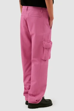 Arte Antwerp Pantalon en coton à poches 3D - rose Cheap