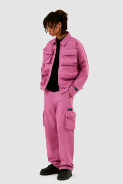Arte Antwerp Pantalon en coton à poches 3D - rose Cheap