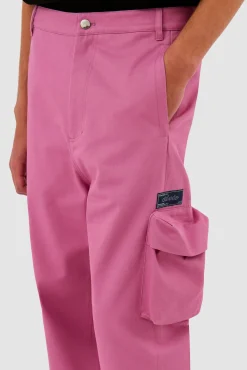 Arte Antwerp Pantalon en coton à poches 3D - rose Cheap