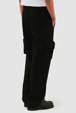 Arte Antwerp Pantalon en coton à poches 3D - Noir Best Sale