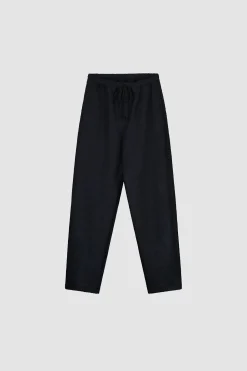 Arte Antwerp Pantalon en laine bouillie - Marine Discount
