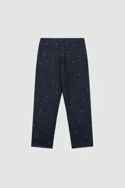 Arte Antwerp Pantalon Loose Heart - Navy Marine Cheap