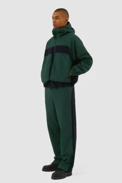 Arte Antwerp Pantalon technique en laine - vert Clearance