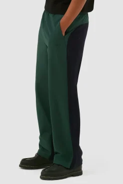 Arte Antwerp Pantalon technique en laine - vert Clearance