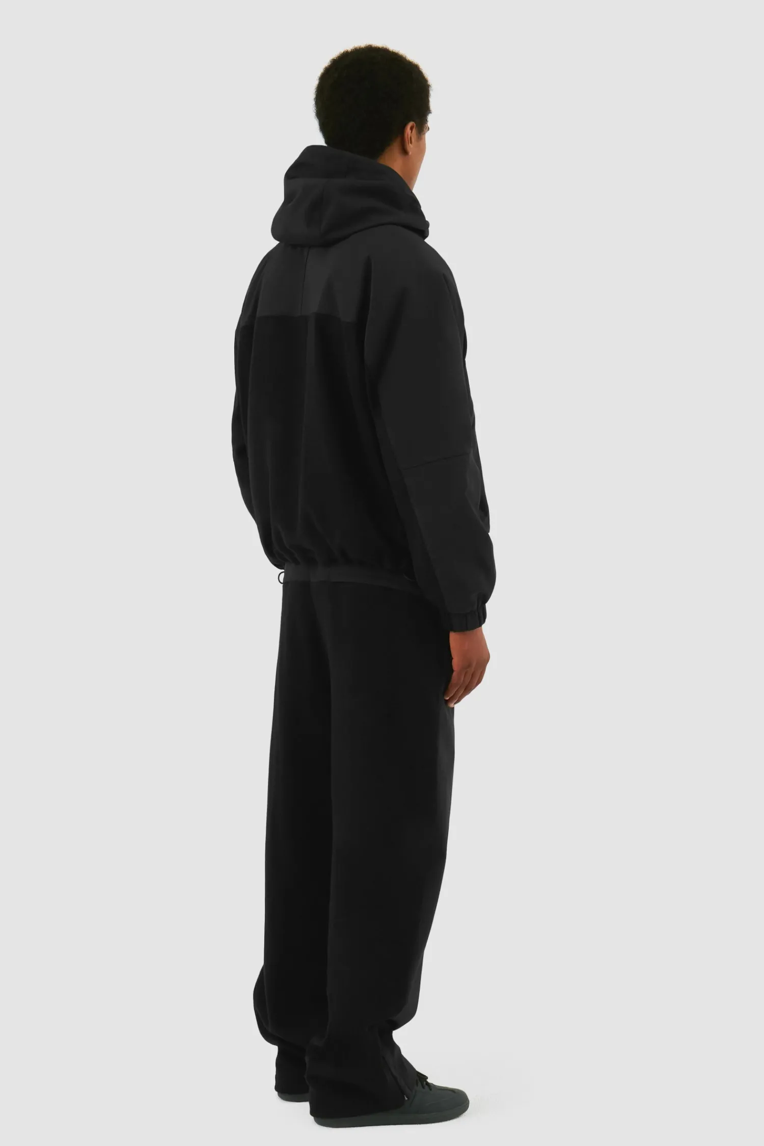 Arte Antwerp Pantalon technique en laine - Noir Online