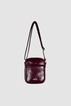 Arte Antwerp Sac à bandoulière brillant - Rouge Hot