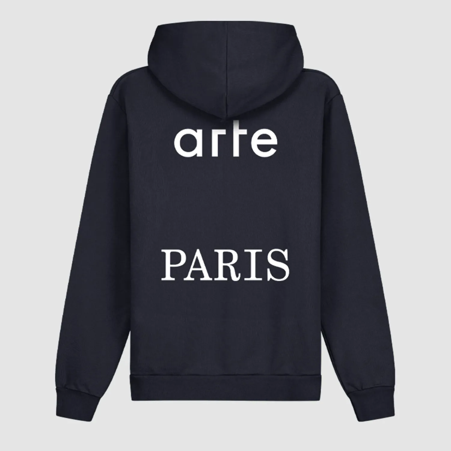 Arte Antwerp Sweat à capuche avec fermeture à glissière au dos - Navy Marine Hot
