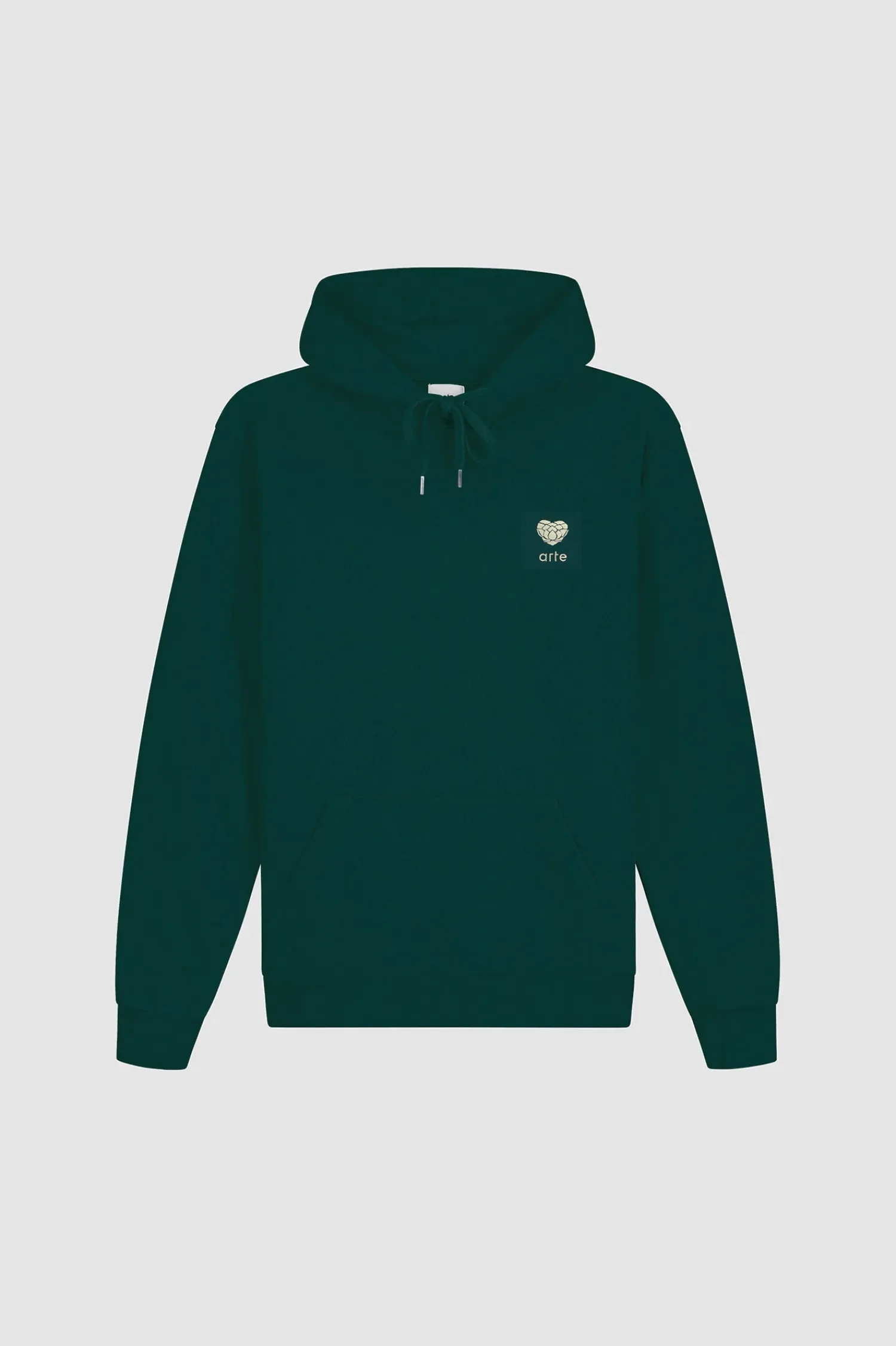 Arte Antwerp Sweat à capuche avec fleur en forme de cœur - vert Best Sale