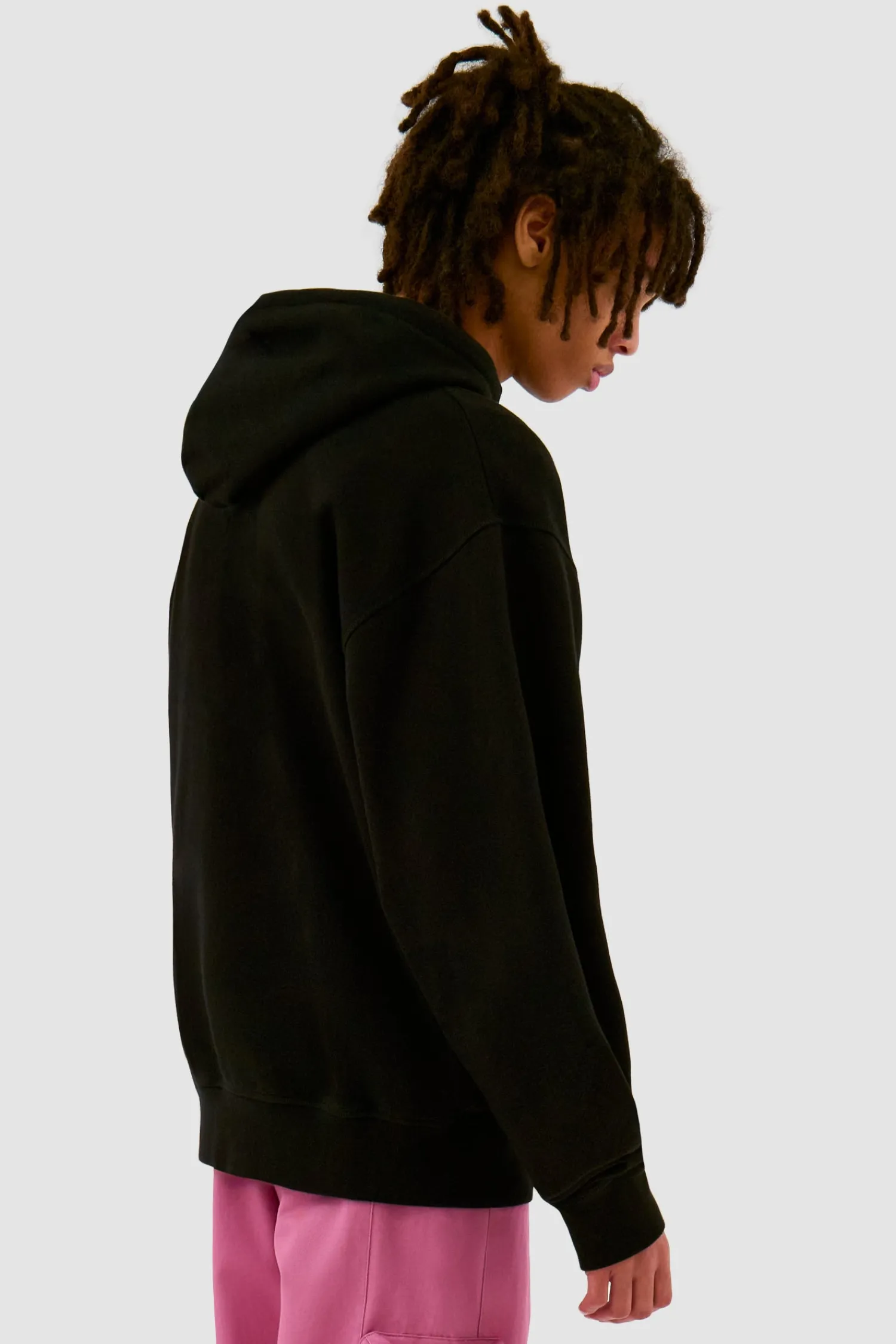 Arte Antwerp Sweat à capuche avec logo brodé - Noir Sale