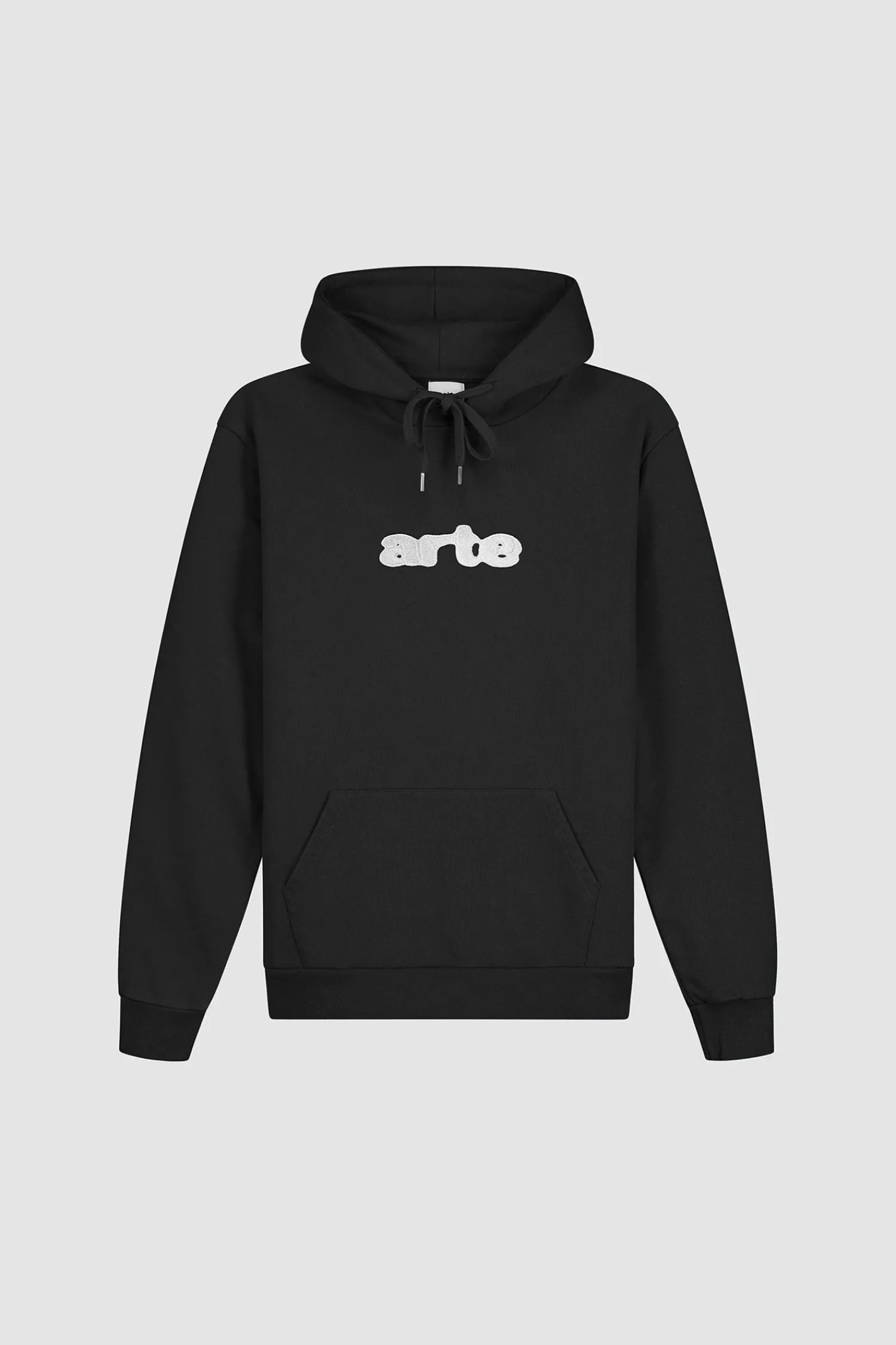 Arte Antwerp Sweat à capuche avec logo brodé - Noir Sale