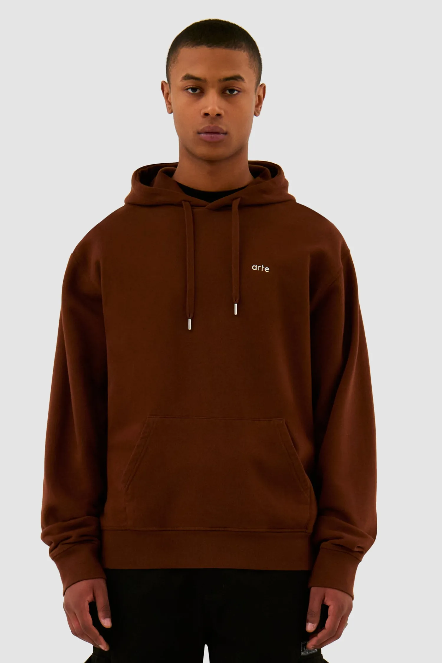 Arte Antwerp Sweat à capuche Blooming Ideas - marron Sale