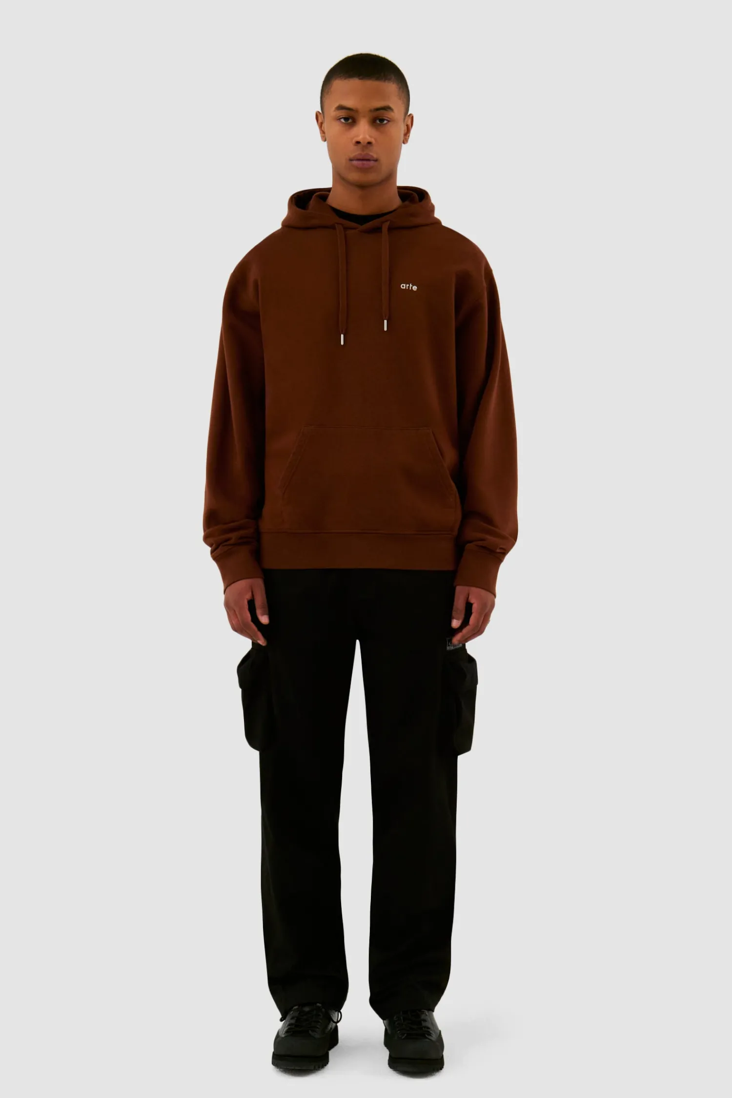 Arte Antwerp Sweat à capuche Blooming Ideas - marron Sale