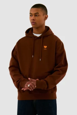Arte Antwerp Sweat à capuche "Heart Flower" - marron Discount