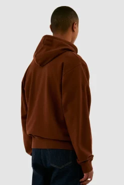 Arte Antwerp Sweat à capuche "Heart Flower" - marron Discount