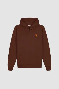Arte Antwerp Sweat à capuche "Heart Flower" - marron Discount