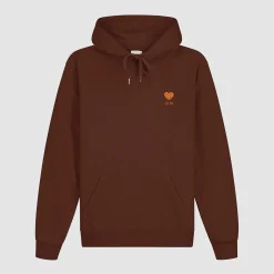 Arte Antwerp Sweat à capuche "Heart Flower" - marron Discount