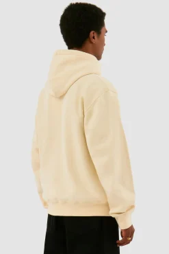 Arte Antwerp Sweat à capuche zippé brodé - Crème Online