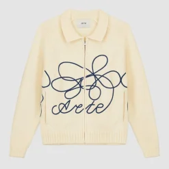 Arte Antwerp Tricot avec logo fleuri - Crème Hot