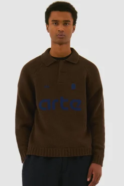 Arte Antwerp Tricot Football - marron Store
