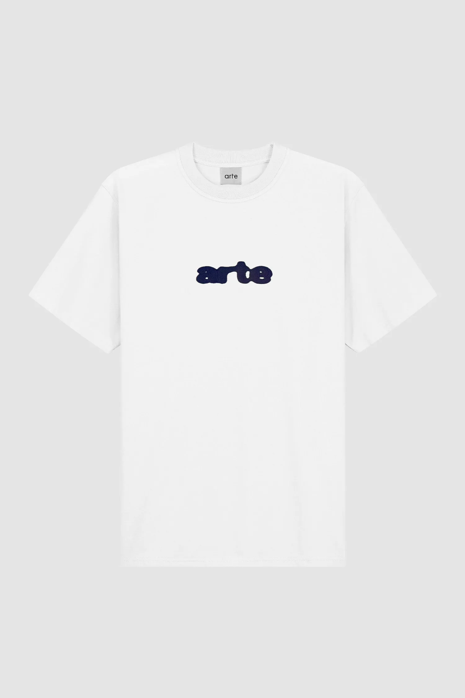 Arte Antwerp T-shirt à broderie Blur - blanc Clearance