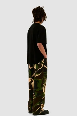 Arte Antwerp T-shirt à broderie Blur - Noir Sale
