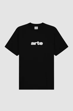 Arte Antwerp T-shirt à broderie Blur - Noir Sale