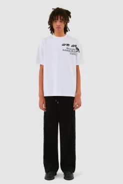Arte Antwerp T-shirt à manches Blooming Ideas - blanc Fashion