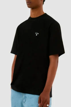 Arte Antwerp T-shirt avec logo en forme de cœur - Noir Flash Sale