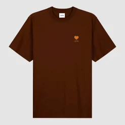 Arte Antwerp T-shirt avec logo en forme de cœur - marron Discount