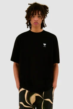 Arte Antwerp T-shirt avec logo en forme de cœur - Noir Hot