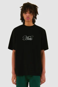 Arte Antwerp T-shirt avec logo Script - Noir Flash Sale
