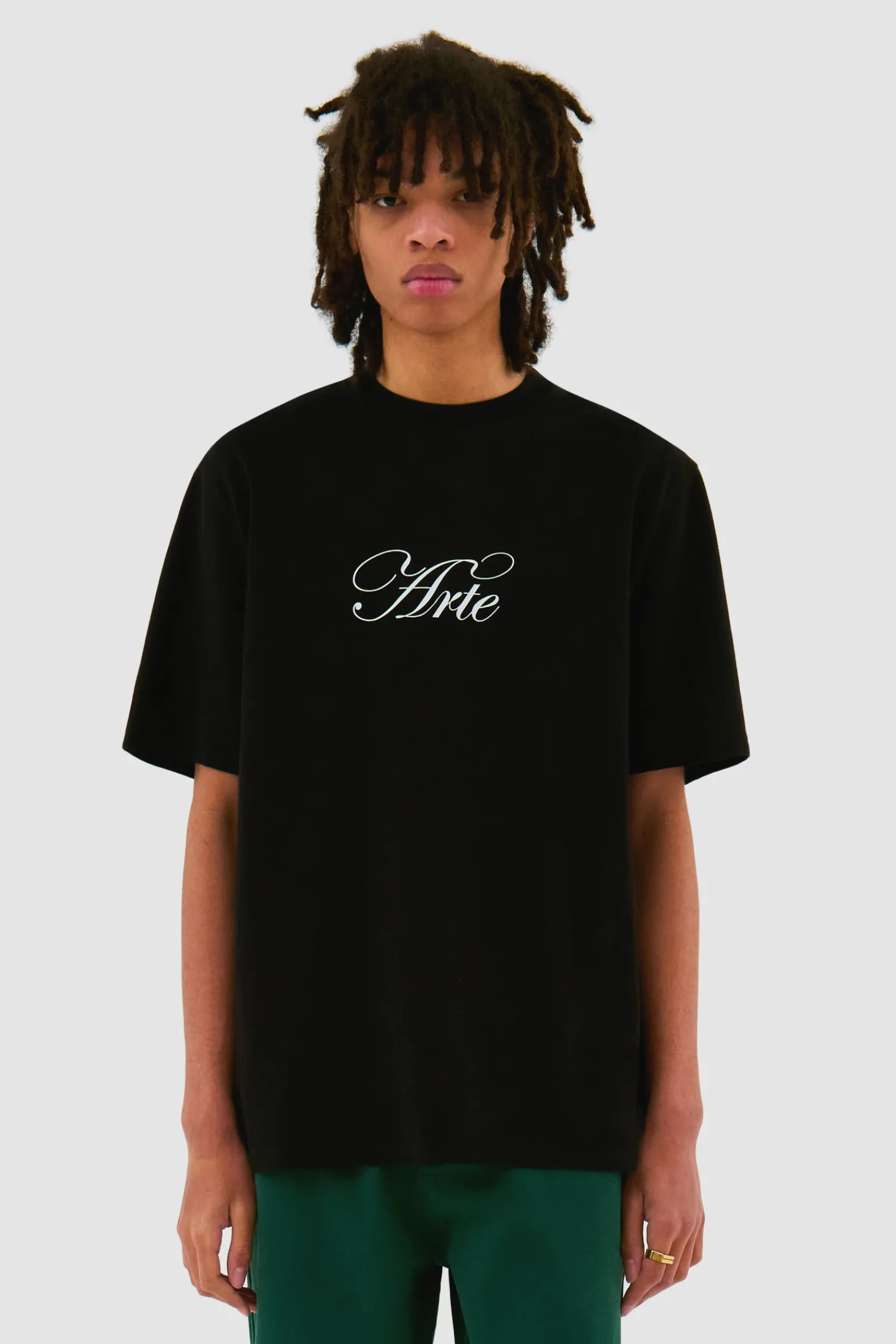 Arte Antwerp T-shirt avec logo Script - Noir Flash Sale