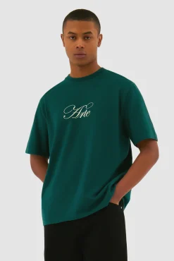 Arte Antwerp T-shirt avec logo Script - vert Cheap