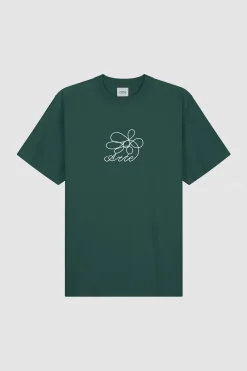 Arte Antwerp T-shirt brodé de fleurs - vert Flash Sale