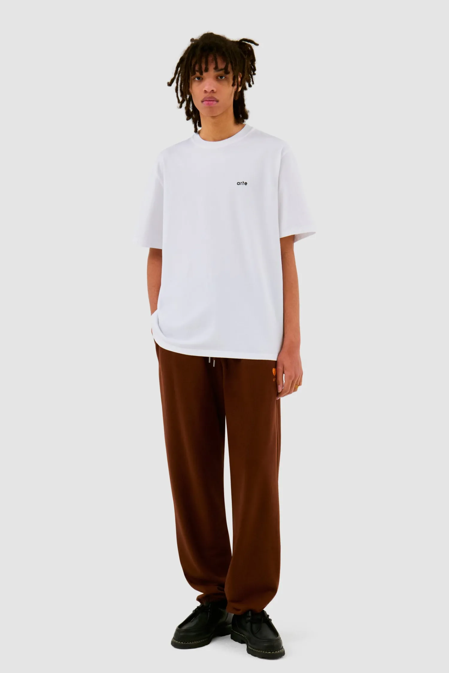 Arte Antwerp T-shirt Flower Poster - blanc Best Sale