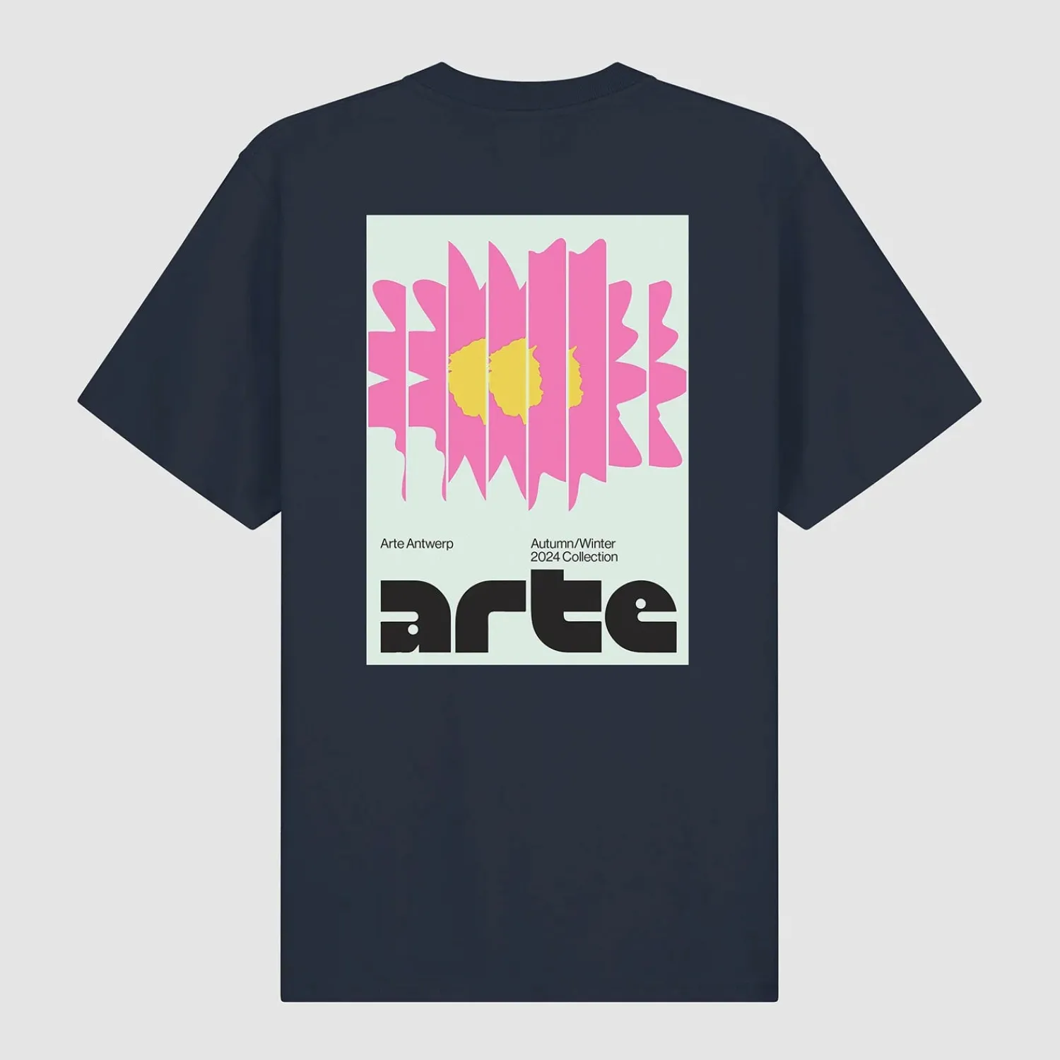 Arte Antwerp T-shirt Flower Poster - Marine Shop