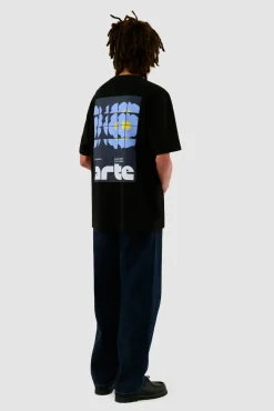 Arte Antwerp T-shirt Flower Poster - Noir Shop
