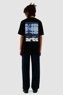 Arte Antwerp T-shirt Flower Poster - Noir Shop