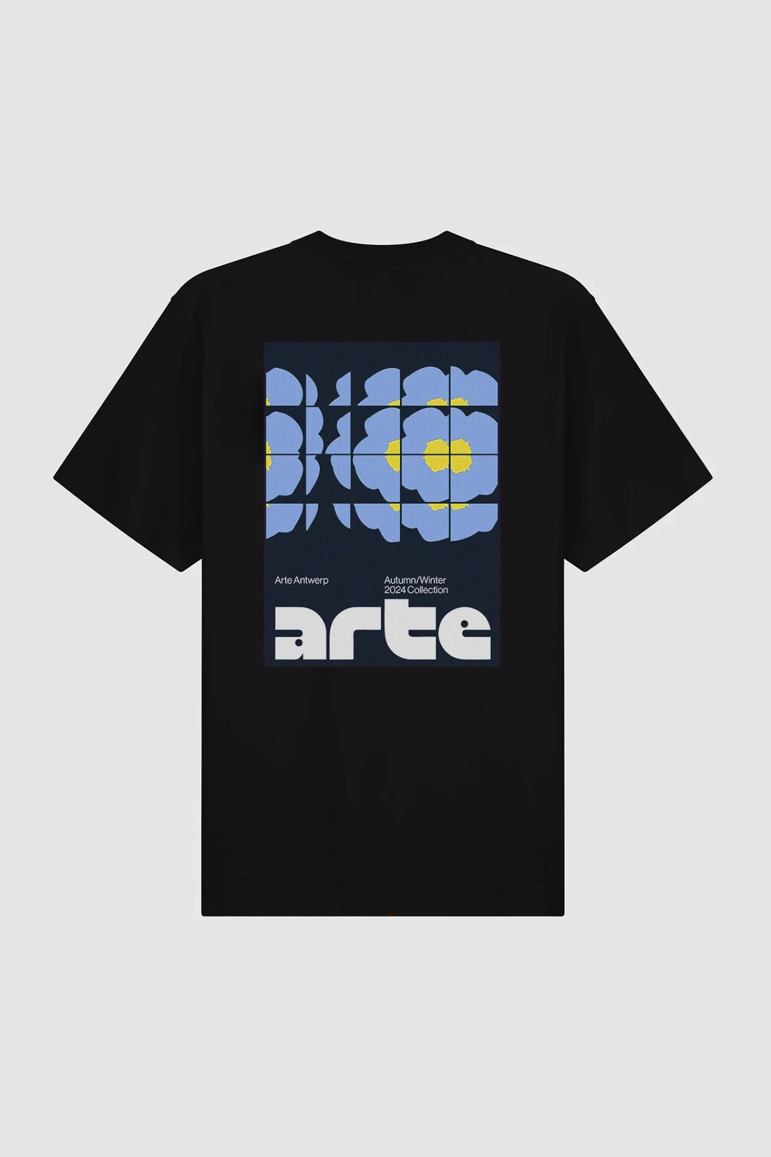 Arte Antwerp T-shirt Flower Poster - Noir Shop