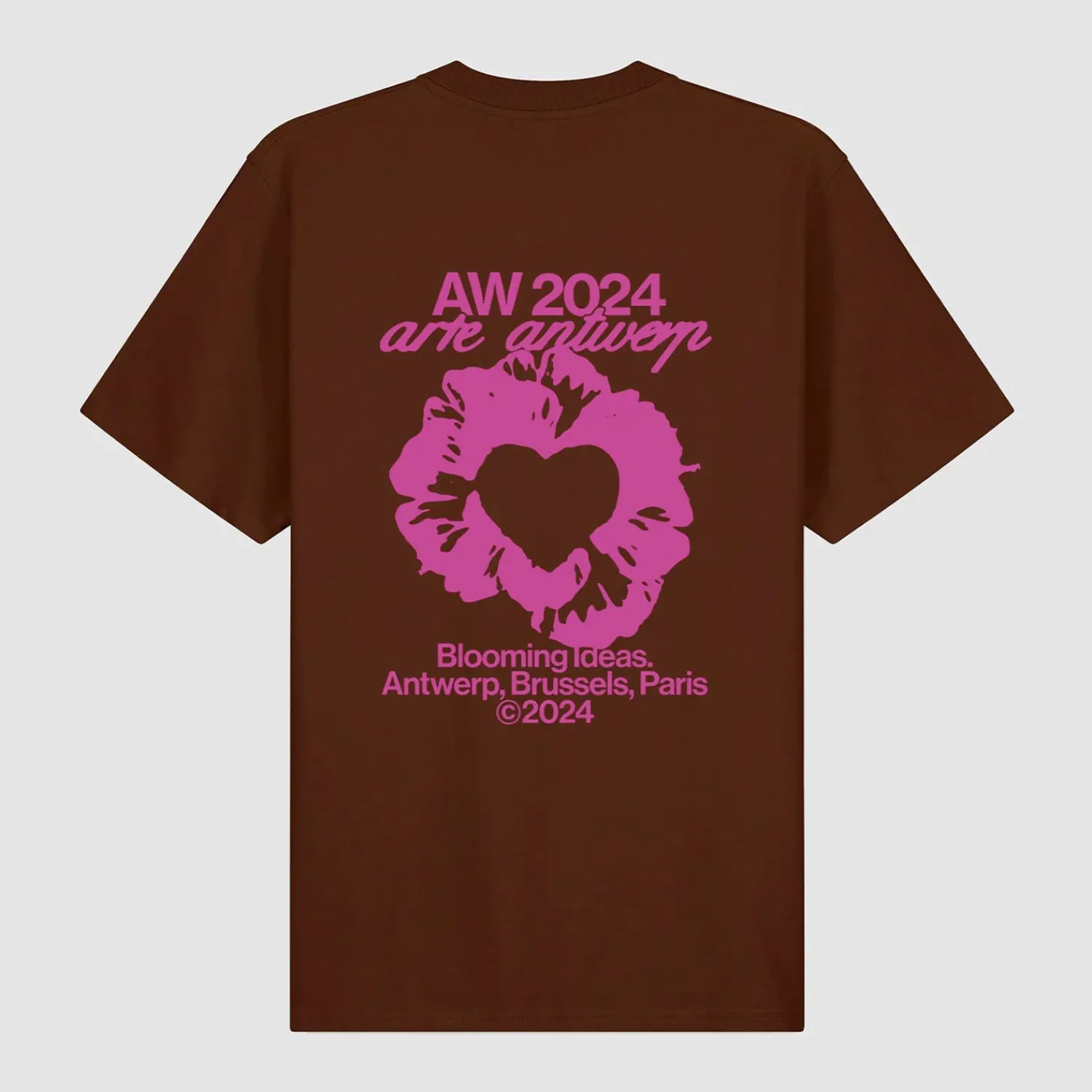 Arte Antwerp T-shirt Rose - marron Best Sale